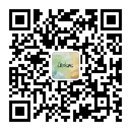 QR code for the Grisns优选 WeChat public account