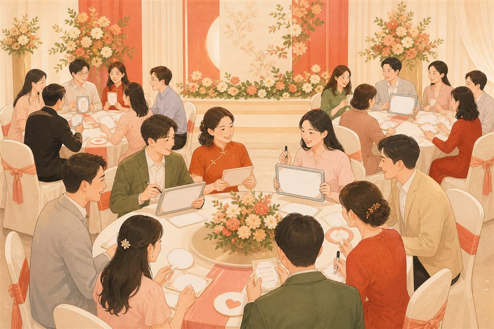 桌间游戏场景示意